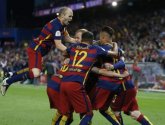 برشلونة يسحق أشبيلية بهدفين في نهائي كأس الملك