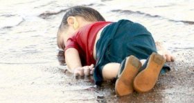 "داعش" يستخدم صورة الطفل الكردي لتحذير ...