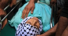 تشييع جثمان الشهيد الطفل الفلسطيني عبيد ...
