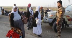 "داعش" يطلق سراح 216 محتجزا إيزيديا