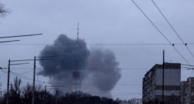 انفجارات ضخمة تدوي في العاصمة الاوكرانية ...