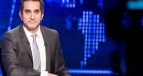 باسم يوسف يفوز بجائزة أفضل مذيع ...