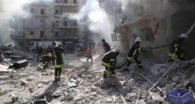 مجزرة لطائرات "التحالف" في حلب تودي ...