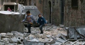 مقتل 10سوريين بينهم أطفال في قصف ...