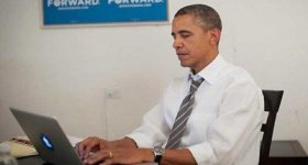 أوباما يرسل أول تغريدة: بعد مرور ...
