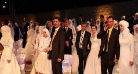 زفافا جماعيا لـ(4000) عريس وعروس في ...