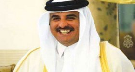 أمير قطر يصل الرياض في زيارة ...
