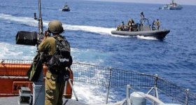 بحرية الاحتلال تستهدف صيادي بحر غزة