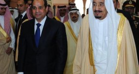 السيسى يغادر الرياض بعد لقائه الملك ...