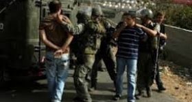 قوات الاحتلال تعتقل شقيقين وتصيب آخرين ...