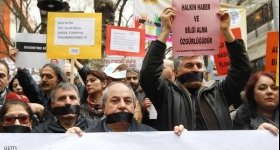 سجن رسامين بتهمة "إهانة أردوغان"