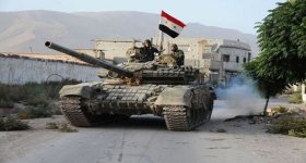 بلدة سيطر عليها الجيش السوري فانهار ...
