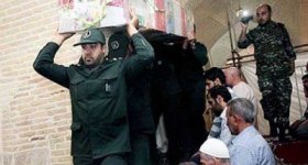 إيران تشيع ثلاثة من الحرس الثوري ...