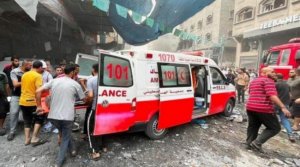 في تصعيدٍ جديدٍ.. الاحتلال يهدد بقصف مباني مستشفى &quot;الشفاء&quot; في قطاع غزة