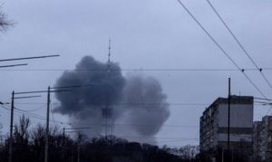 انفجارات ضخمة تدوي في العاصمة الاوكرانية كييف