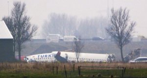 سقوط طائرة تركية على متنها 235 راكبا بينهم 14 إسرائيلياً