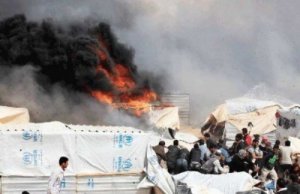 وفاة عائلة سورية من أربعة لاجئين في حريق بمخيم الزعتري شمال الأردن