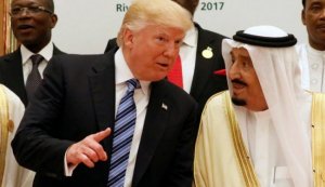 ترامب: نحمي السعودية وعليها تعويض خسارتنا من إلغاء الاتفاق النووي