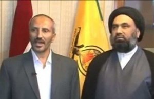 وفد حوثي رفيع يزور بغداد ويشيد بوقوف “كتائب حزب الله ضد العدوان” على اليمن