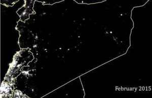 سوريا محرومة من الأنوار بسبب الحرب