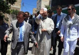 رئيس الشؤون الدينية التركي يصل إلى غزة في زيارة تستغرق يومين