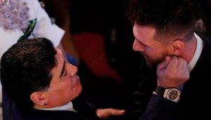 مارادونا يقدم نصائح ذهبية لميسي ويتذكر إذلاله للإنجليز