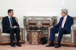 كيري: واشنطن ستضطر للتفاوض مع الأسد في النهاية