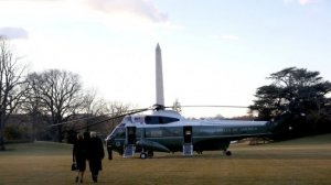 ترامب يغادر واشنطن قبل بدء حفل تنصيب بايدن