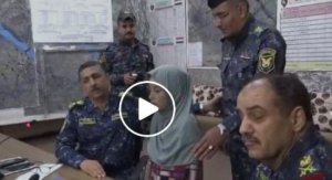 فيديو.. تحرير طفلة أيزيدية من قبضة &quot;داعش&quot;