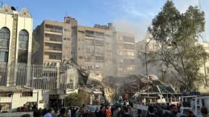 استهداف السفارة الأيرانية في دمشق خارج كل قواعد الإشتباك