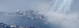 كتائب القسام تقصف من جنوب لبنان "معسكر جيبور" شمال فلسطين المحتلة